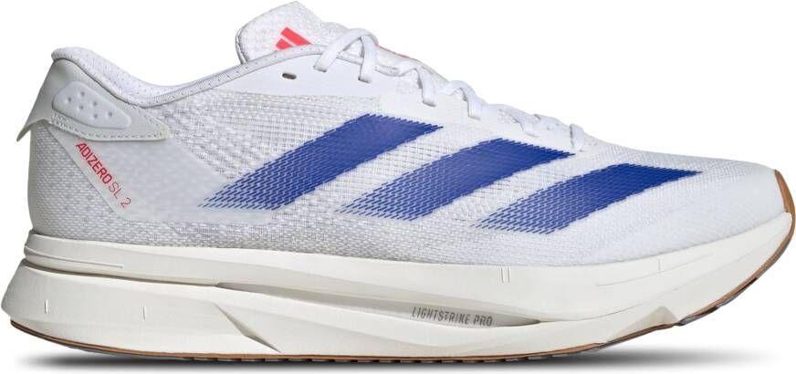 Adidas Adizero Sl2 Heren Schoenen Wit Maat: 41 1 3 Mesh Synthetisch Foot Locker