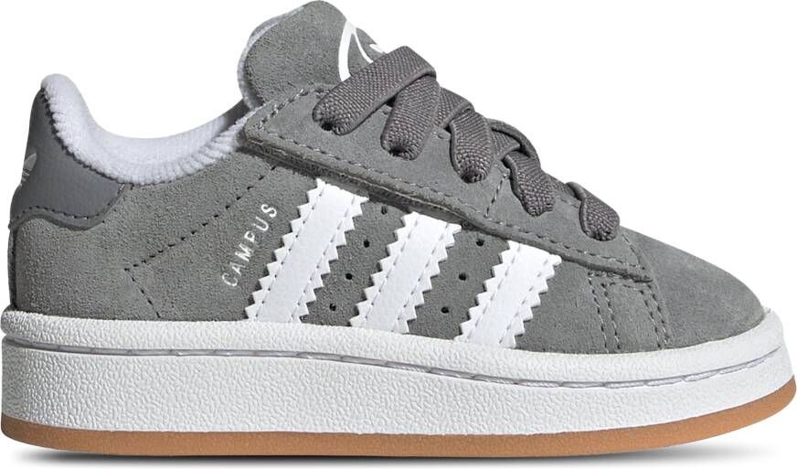 Adidas Campus 00s Comfort Closure Schoenen met Elastische Veters Kids Grey Three Cloud White Gum Grey Three Cloud White Gum