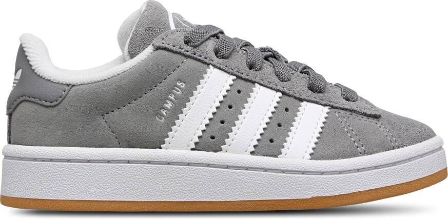 Adidas Campus Unisex Schoenen Grijs Maat: 32 Suède Foot Locker