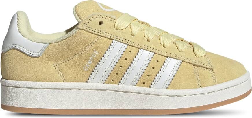 Adidas Campus Dames Schoenen Beige Maat: 35.5 Leer Foot Locker