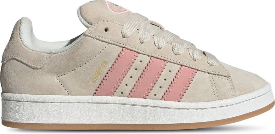 Adidas Campus Dames Schoenen Wit Maat: 37 1 3 Leer Foot Locker