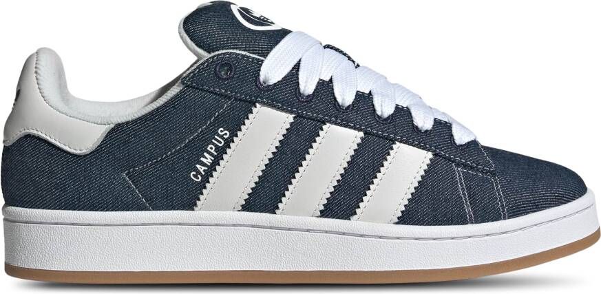 Adidas Campus Heren Schoenen Blauw Maat: 40 2 3 Leer Foot Locker