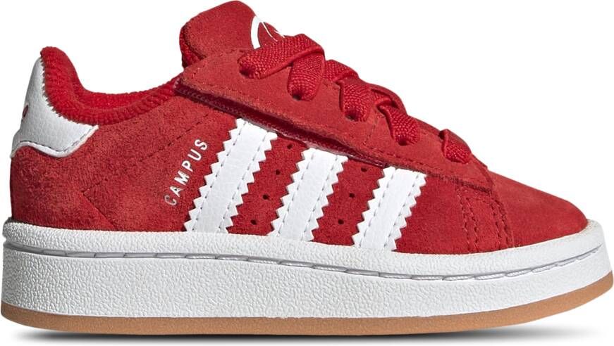 Adidas Campus Unisex Schoenen Rood Maat: 19 Leer Foot Locker