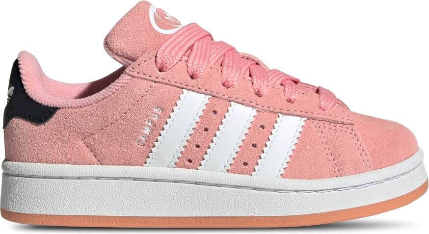 Adidas Campus Unisex Schoenen Roze Maat: 33.5 Leer Foot Locker