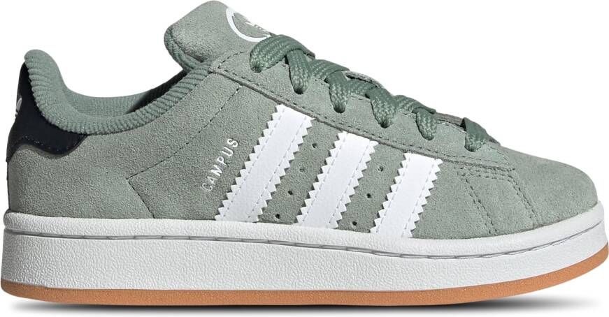 Adidas Campus Unisex Schoenen Groen Maat: 32 Suède Foot Locker