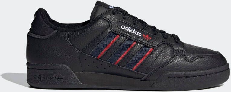 Adidas Originals Continental 80 Stripes Core Black Collegiate Navy Vivid Red - Foto 5