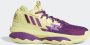 Adidas Dame 8 Schoenen Sportschoenen Volleybal Indoor geel paars - Thumbnail 3