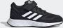 Adidas Sportswear Duramo 10 El Hardloopschoenen Kid Core Black Ftwr White Core Black - Thumbnail 3
