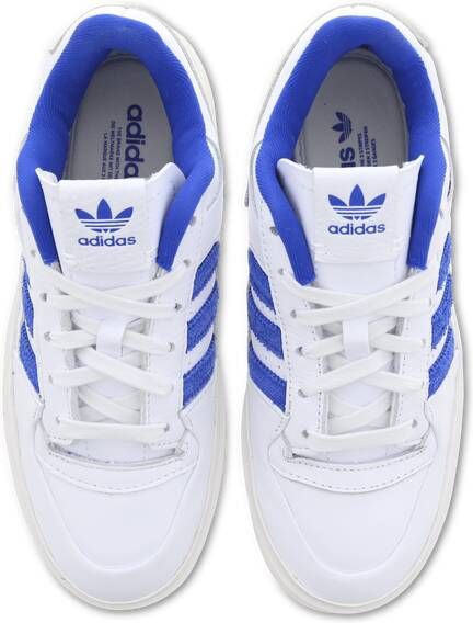 Adidas Nieuwe leren sneakers voor dames met synthetische voering en rubberen zool White Dames - Foto 4