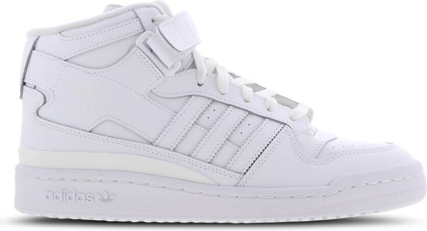 Adidas Originals Forum Mid Schoenen Cloud White Cloud White Cloud White Dames - Foto 15