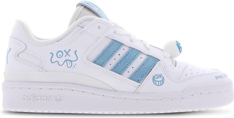 Adidas Originals Forum Low Velcro Junior Ftwwht Ftwwht Ftwwht