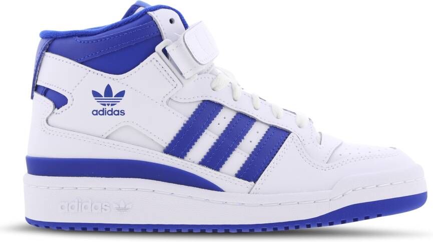 Adidas Originals Forum Mid J Sneaker Basketball Schoenen ftwr white team royal blue ftwr white maat: 37 1 3 beschikbare maaten:36 2 3 36 37 1 3 - Foto 9
