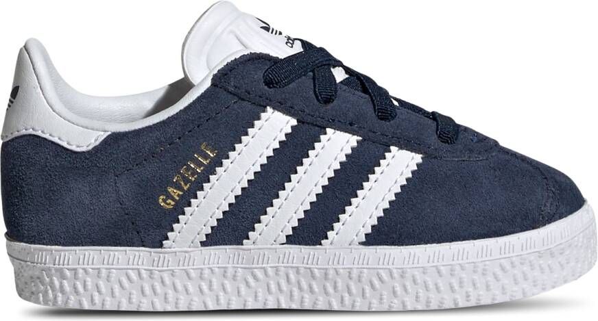 Adidas Gazelle Unisex Schoenen Blauw Maat: 25.5 Leer Foot Locker