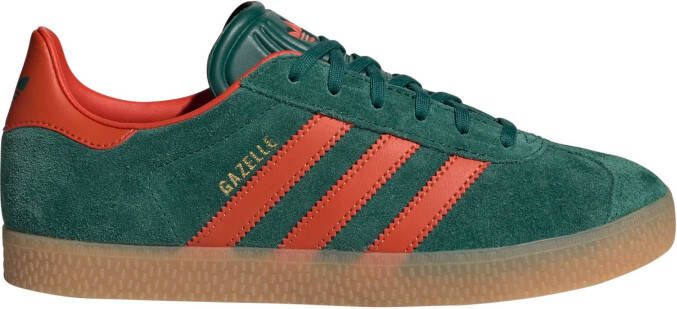 Adidas Originals Gazelle J Sneaker Gazelle Schoenen collegiate green preloved red gum 3 maat: 37 1 3 beschikbare maaten:37 1 3 38 2 3