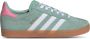 Adidas Originals Gazelle Junior Hazy Green Cloud White Bliss Pink Hazy Green Cloud White Bliss Pink - Thumbnail 3