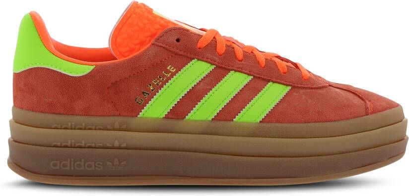 Adidas Originals Gazelle Bold W Sneaker Fashion sneakers Schoenen solar orange solar green gum m2 maat: 39 1 3 beschikbare maaten:39 1 3 - Foto 5