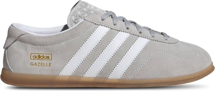 Adidas Gazelle Sneakers Dames Grijs 2 3 Mesh Synthetisch