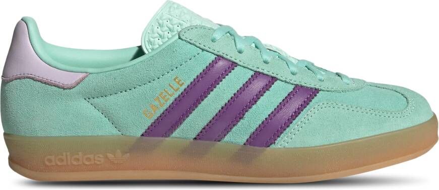 Adidas Gazelle Dames Schoenen Groen Maat: 36 Leer Foot Locker