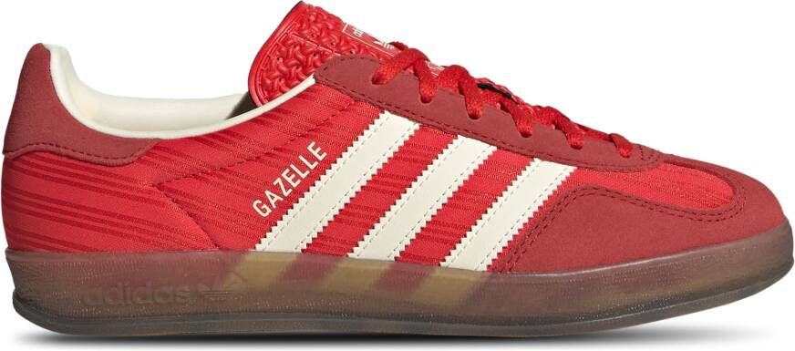 Adidas Gazelle Schoenen Rood Maat: 36 2 3 Leer Foot Locker