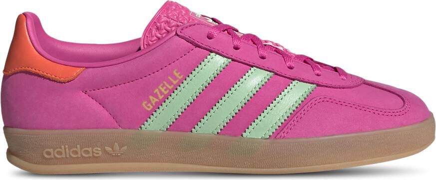 Adidas Gazelle Dames Schoenen Roze Maat: 36 2 3 Leer Foot Locker