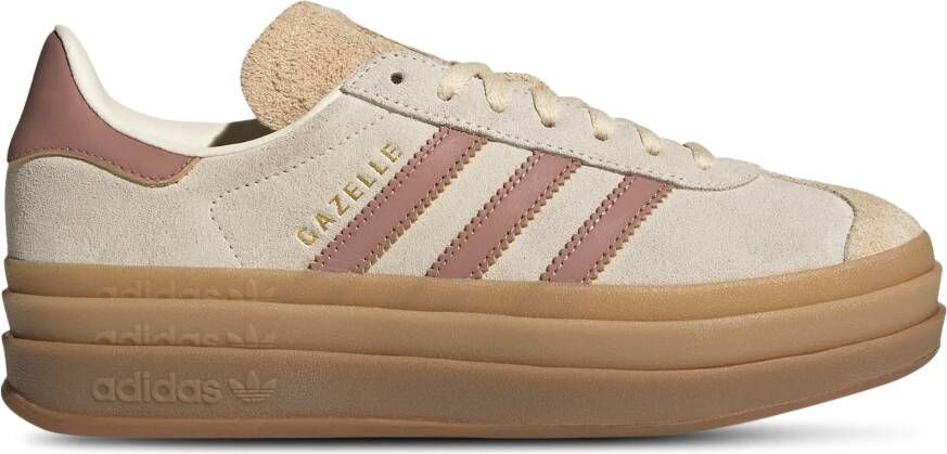 Adidas Gazelle Sneakers Dames Wit 2 3 Mesh Synthetisch