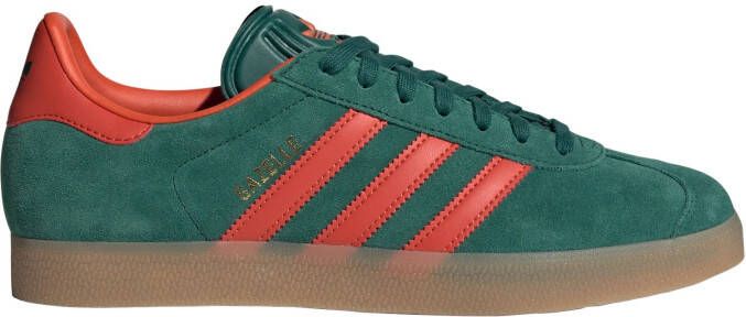 Adidas Originals Gazelle Collegiate Green Preloved Red Gum- Dames Collegiate Green Preloved Red Gum - Foto 6
