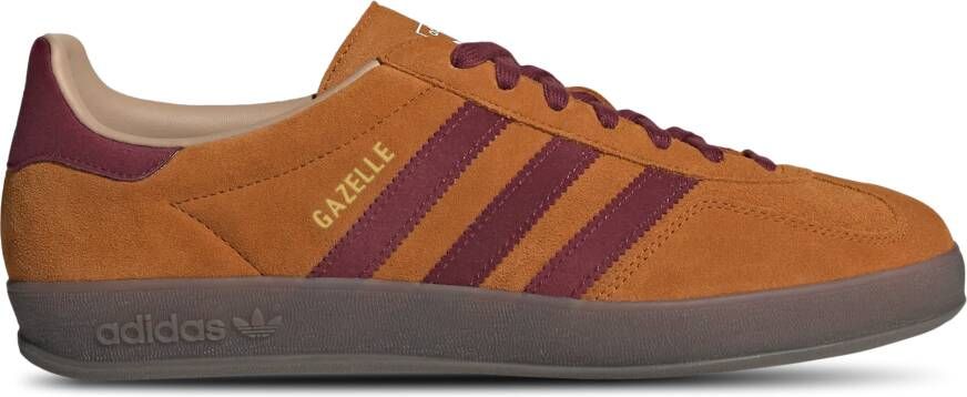 Adidas Gazelle Heren Schoenen Beige Maat: 40 Leer Foot Locker