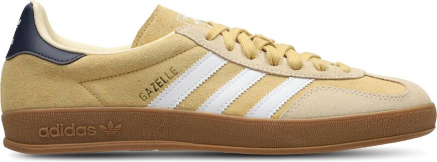 Adidas Gazelle Heren Schoenen Beige Maat: 42 Leer Foot Locker