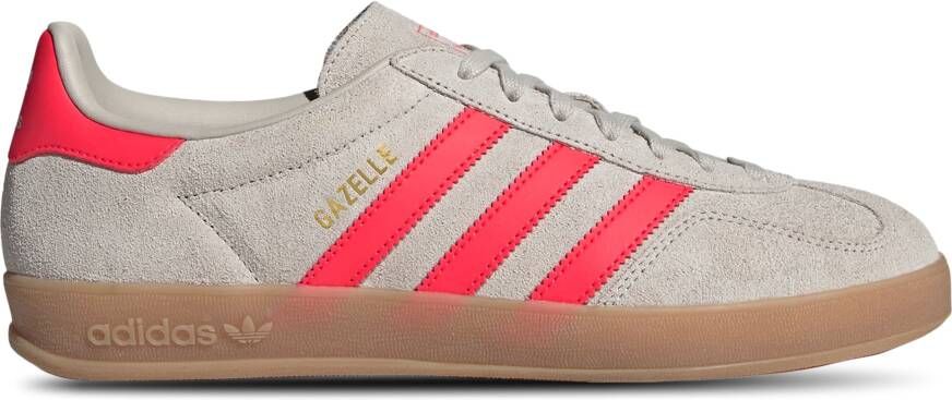 Adidas Gazelle Schoenen Beige Maat: 41 1 3 Leer Foot Locker