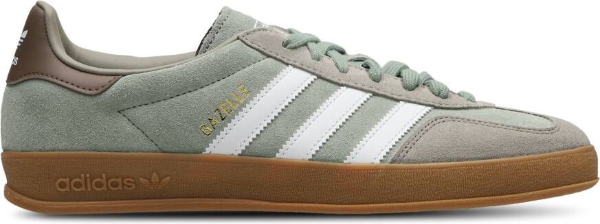 Adidas Gazelle Heren Schoenen Grijs Maat: 40 2 3 Leer Foot Locker