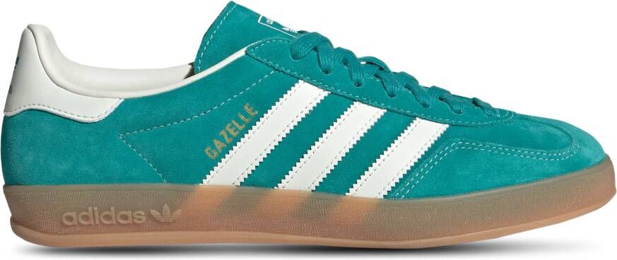 Adidas Gazelle Sneakers Teal 2 3 Leer