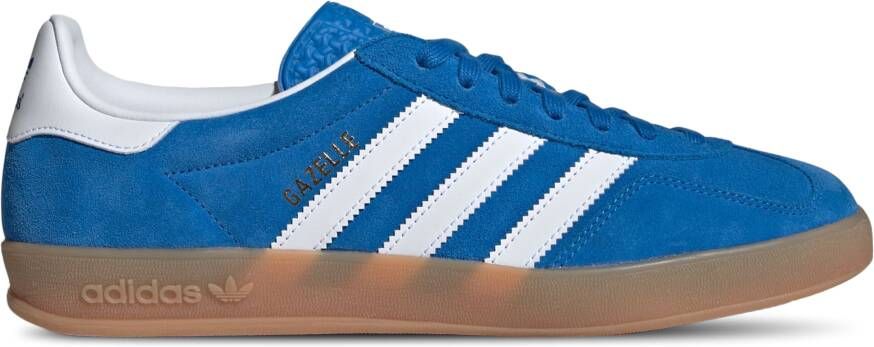 Adidas Gazelle Heren Schoenen Blauw Maat: 40 2 3 Suède Foot Locker
