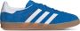 Adidas Originals Gazelle Indoor Blue Bird Cloud White Gum- Blue Bird Cloud White Gum - Thumbnail 3