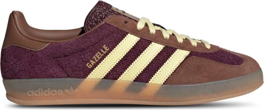Adidas Gazelle Heren Schoenen Rood Maat: 44 2 3 Mesh Synthetisch Foot Locker