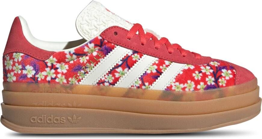 Adidas Gazelle Kindersneakers Rood 2 3 Mesh Synthetisch