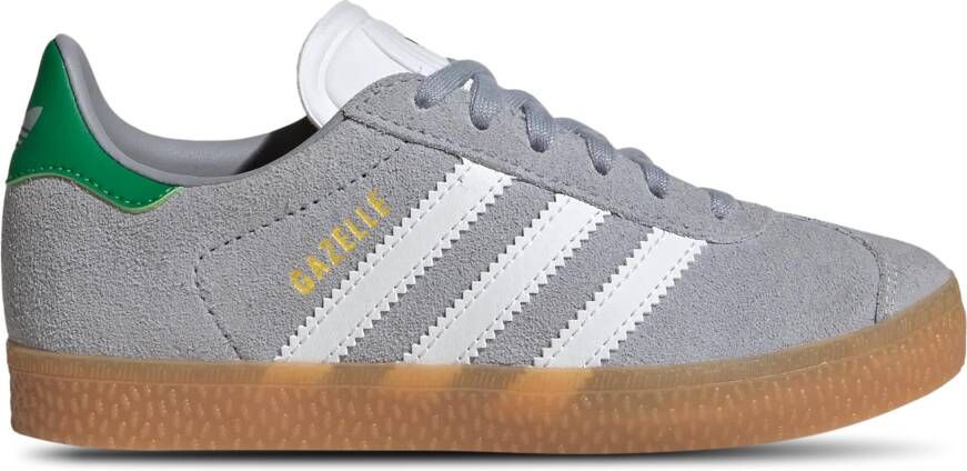 Adidas Gazelle Peuterschoenen Grijs Suède
