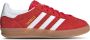 Adidas Gazelle Unisex Schoenen Rood Maat: 36 2 3 Leer Foot Locker - Thumbnail 1