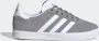 Adidas Originals Gazelle Junior Grey Three Cloud White Gold Metallic- Dames Grey Three Cloud White Gold Metallic - Thumbnail 3