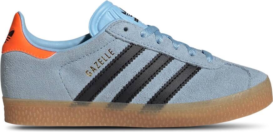 Adidas Originals Gazelle Children Clear Sky Core Black Solar Orange Clear Sky Core Black Solar Orange - Foto 2