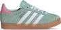 Adidas Originals Gazelle Children Hazy Green Cloud White Bliss Pink Hazy Green Cloud White Bliss Pink - Thumbnail 3