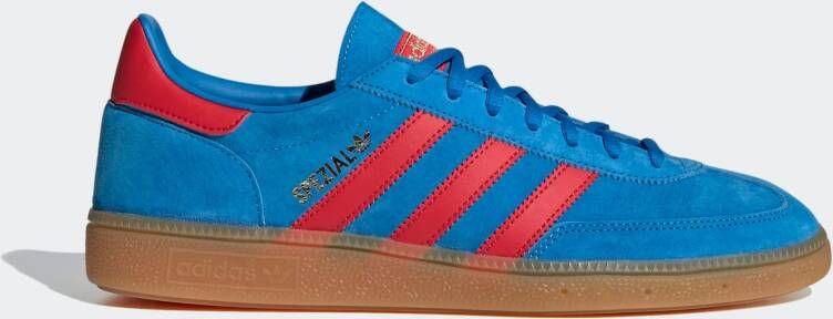 Adidas Originals Handball Spezial Sneaker Sneakers Schoenen grey two hi-res red gold met. maat: 43 1 3 beschikbare maaten:42 2 3 43 1 3 45 1 3 4 - Foto 7