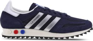 Behoren US dollar BES Adidas LA Trainer Heren Schoenen Blue Leer Textil 2 3 Foot Locker -  Schoenen.nl