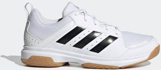 Adidas Ligra 7 Indoor Dames Schoenen White Mesh Synthetisch