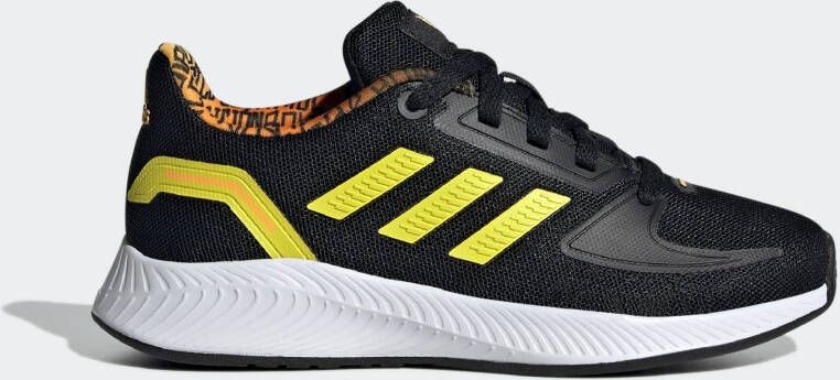 Adidas Sportswear Runfalcon 2.0 Messi Hardloopschoenen Kid Core Black Bright Yellow Solar Gold Kinderen - Foto 2