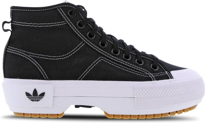 Adidas Originals Nizza Trek Women Cblack Ftwwht Gum3 Schoenmaat 40 2 3 Sneakers GZ8857 - Foto 3