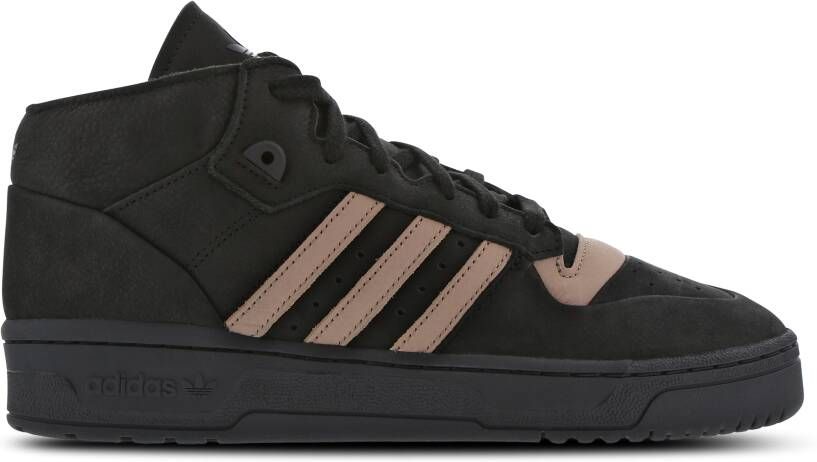 Adidas Originals Rivalry Mid Sneaker Sneakers Schoenen core black seseame cream white maat: 41 1 3 beschikbare maaten:41 1 3 42 2 3 43 1 3 44
