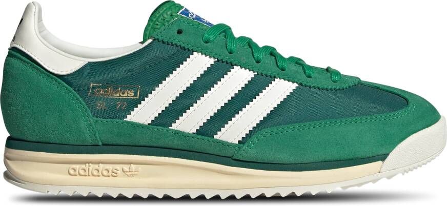 Adidas Originals SL 72 RS Green Core White Collegiate Green- Green Core White Collegiate Green