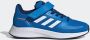 Adidas Runfalcon 2.0 voorschools Schoenen Blue Mesh Synthetisch - Thumbnail 3