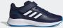 Adidas Performance Runfalcon 2.0 sneakers donkerblauw wit kobaltblauw kids - Thumbnail 7