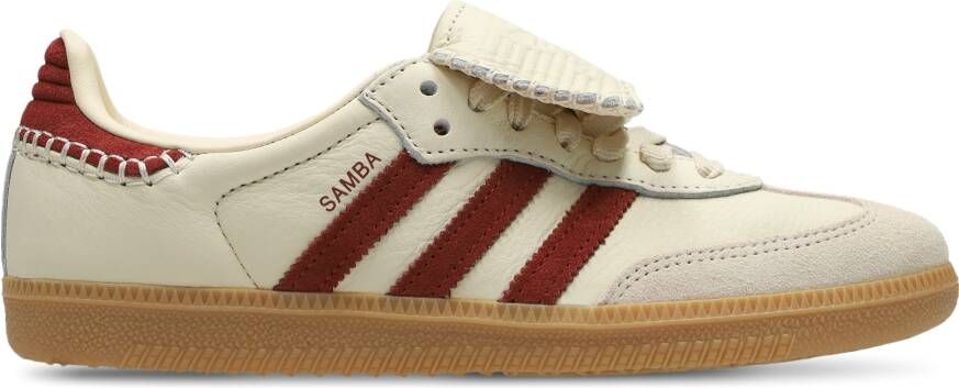 Adidas Samba Dames Schoenen Beige Maat: 36 2 3 Leer Foot Locker